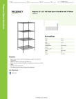 Regency Space Solutions 460B3036K74 Specsheet