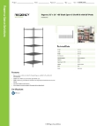 Regency Space Solutions 460B3036K85 Specsheet