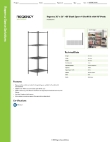 Regency Space Solutions 460B3036K94 Specsheet Regency Space Solutions 460B3036K94 Specsheet
