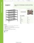Regency Space Solutions 460B3048K55 Specsheet