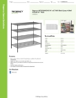 Regency Space Solutions 460B3060K54 Specsheet