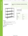 Regency Space Solutions 460B3060K74 Specsheet