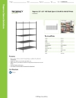 Regency Space Solutions 460B3060K85 Specsheet