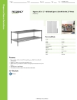 Regency Space Solutions 460B3072K22 Specsheet Regency Space Solutions 460B3072K22 Specsheet