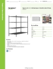 Regency Space Solutions 460B3072K64 Specsheet Regency Space Solutions 460B3072K64 Specsheet