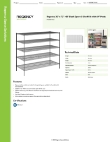 Regency Space Solutions 460B3072K65 Specsheet