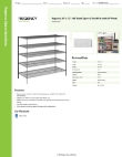 Regency Space Solutions 460B3072K65 Specsheet