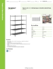 Regency Space Solutions 460B3072K85 Specsheet