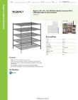 Regency Space Solutions 460B3648K55 Specsheet Regency Space Solutions 460B3648K55 Specsheet