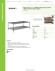 Regency Space Solutions 460B3672K22 Specsheet