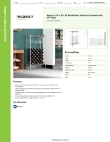 Regency Space Solutions 460C1430WS5DIAMOND Specsheet Regency Space Solutions 460C1430WS5DIAMOND Specsheet