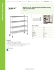 Regency Space Solutions 460C1854KM54 Specsheet
