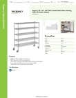 Regency Space Solutions 460C1854KM55 Specsheet