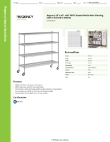 Regency Space Solutions 460C1860KM54 Specsheet