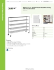 Regency Space Solutions 460C1872KM55 Specsheet