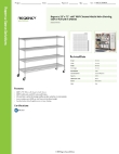 Regency Space Solutions 460C2172KM54 Specsheet