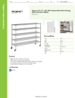 Regency Space Solutions 460C2172KM55 Specsheet Regency Space Solutions 460C2172KM55 Specsheet