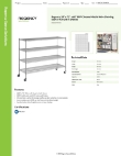 Regency Space Solutions 460C2472KM54 Specsheet