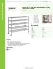 Regency Space Solutions 460C2472KM55 Specsheet Regency Space Solutions 460C2472KM55 Specsheet