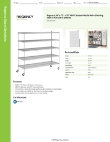 Regency Space Solutions 460C2472KM65 Specsheet
