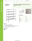 Regency Space Solutions 460C3060KM75 Specsheet