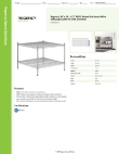 Regency Space Solutions 460C3636K22 Specsheet Regency Space Solutions 460C3636K22 Specsheet