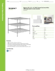 Regency Space Solutions 460C3636K33 Specsheet