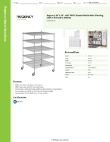 Regency Space Solutions 460C3636KM55 Specsheet Regency Space Solutions 460C3636KM55 Specsheet