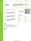 Regency Space Solutions 460C3672K84 Specsheet Regency Space Solutions 460C3672K84 Specsheet