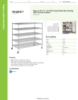 Regency Space Solutions 460C3672KM65 Specsheet Regency Space Solutions 460C3672KM65 Specsheet
