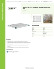 Regency Space Solutions 460DM1824 Specsheet