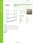 Regency Space Solutions 460DM1872KIT Specsheet