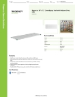 Regency Space Solutions 460DM2472 Specsheet