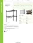 Regency Space Solutions 460EB1224K22 Specsheet Regency Space Solutions 460EB1224K22 Specsheet