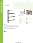 Regency Space Solutions 460EB1242K64 Specsheet