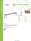 Regency Space Solutions 460EB1254K11 Specsheet
