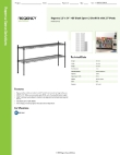Regency Space Solutions 460EB1254K22 Specsheet