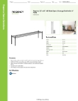 Regency Space Solutions 460EB1260K11 Specsheet Regency Space Solutions 460EB1260K11 Specsheet