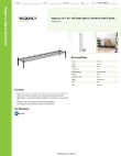 Regency Space Solutions 460EB1260K81 Specsheet