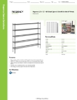 Regency Space Solutions 460EB1272K65 Specsheet Regency Space Solutions 460EB1272K65 Specsheet