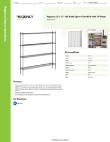 Regency Space Solutions 460EB1272K74 Specsheet