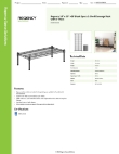 Regency Space Solutions 460B1430D81 Specsheet