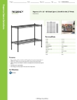 Regency Space Solutions 460EB1436K22 Specsheet