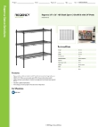 Regency Space Solutions 460EB1436K33 Specsheet