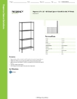 Regency Space Solutions 460EB1436K74 Specsheet