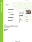 Regency Space Solutions 460EB1436K75 Specsheet