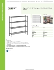 Regency Space Solutions 460EB1454K54 Specsheet