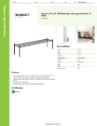 Regency Space Solutions 460EB1460K11 Specsheet
