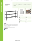 Regency Space Solutions 460EB1460K33 Specsheet