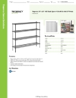 Regency Space Solutions 460EB1460K54 Specsheet